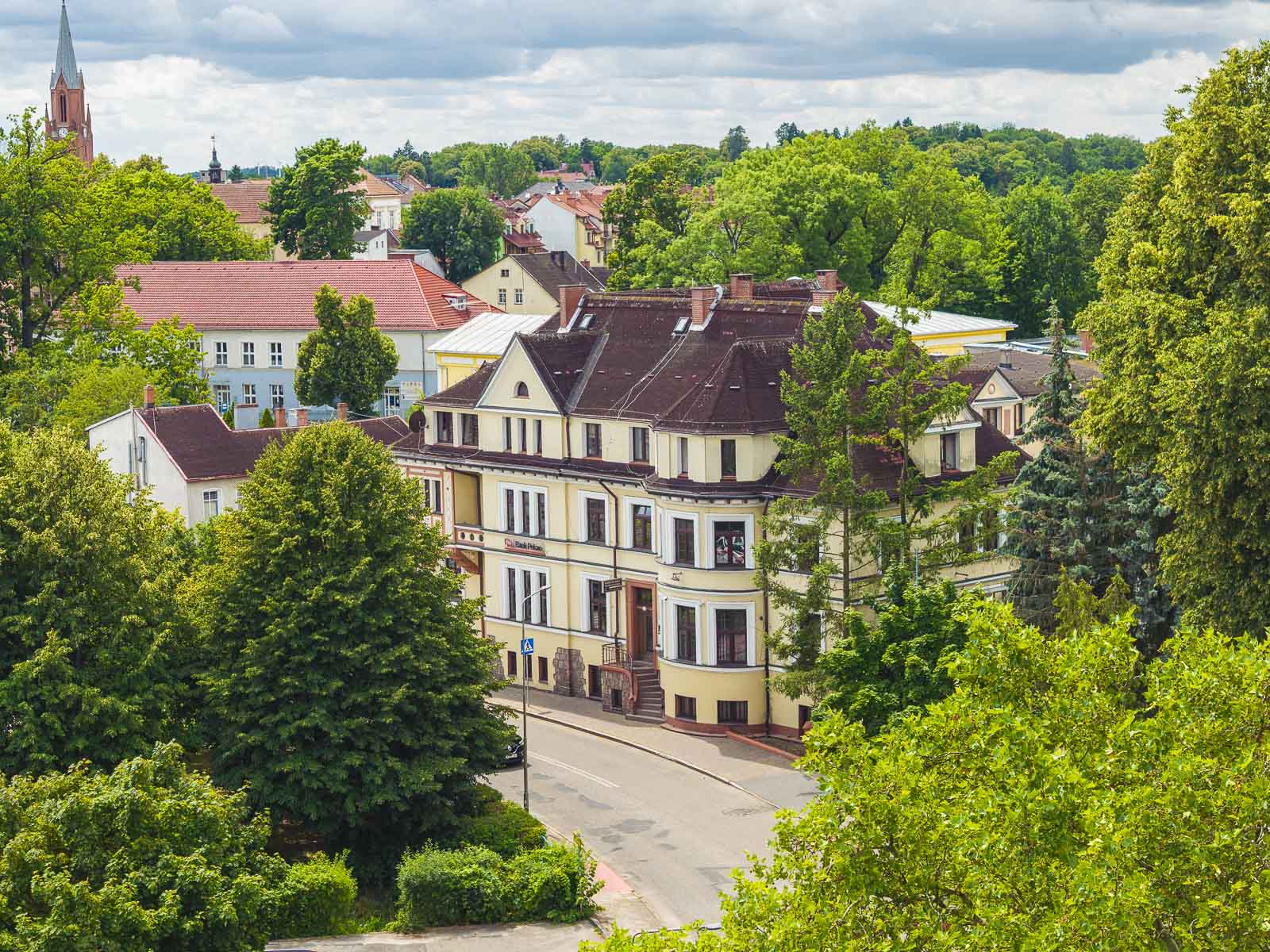 Fotorelacja z placu budowy dronem Zgierz – archiwizacja przebiegu inwestycji