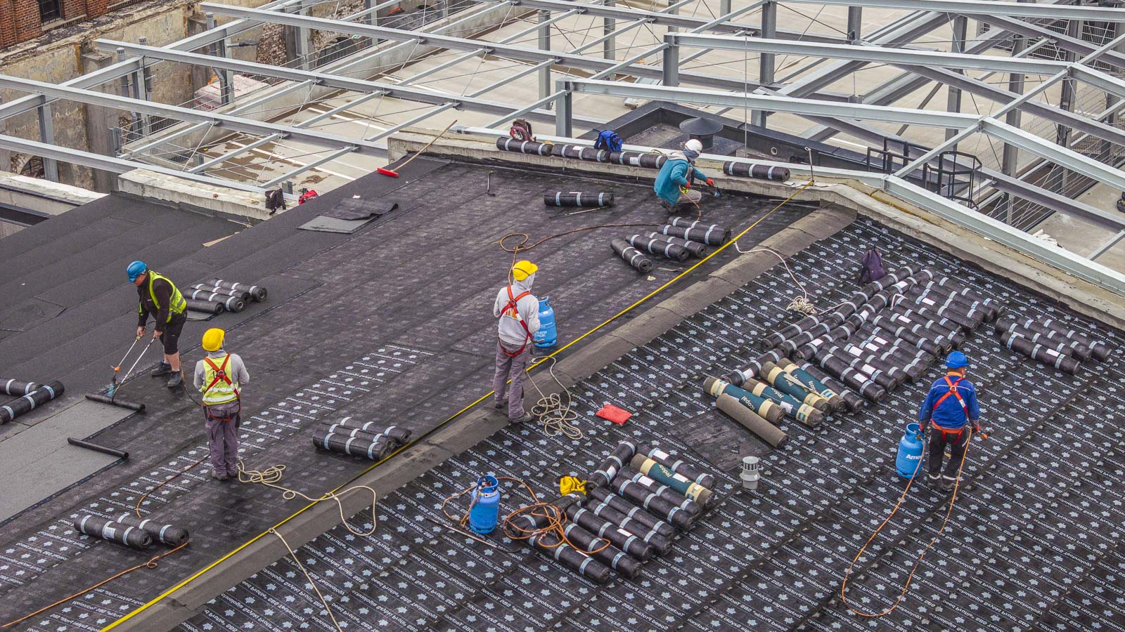 budowa osiedla Łódź dokumentacja dronem