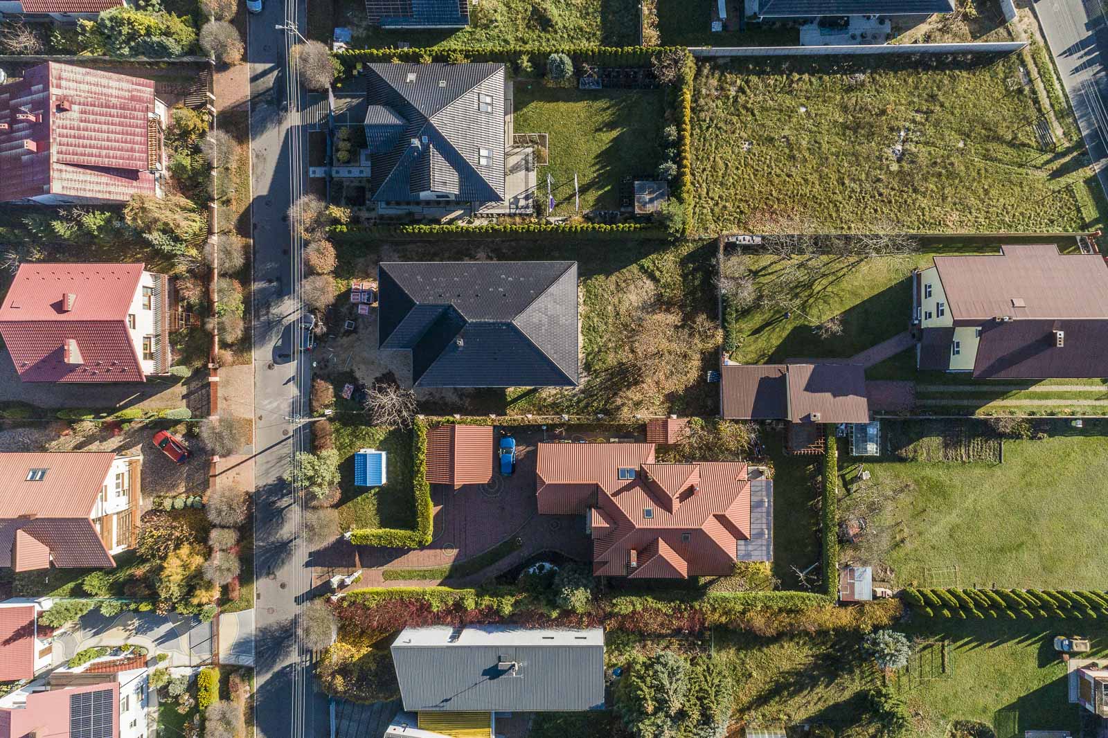 zdjęcia osiedla z drona Łódź Widzew nowe bloki